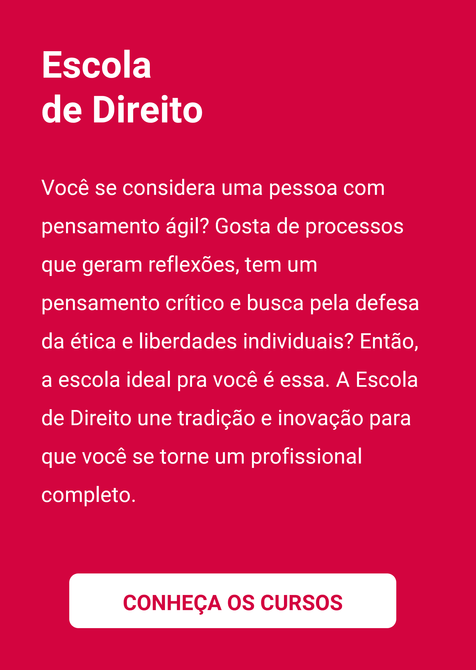 Qual faculdade combina mais com você?