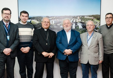 Dom Zeno Hastenteufel visita a Unisinos