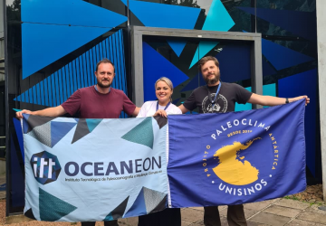 Pesquisadores do itt Oceaneon estão em missão científica na Antártica para estudar o clima de milhões de anos atrás 