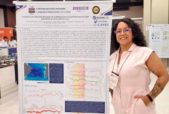 Aluna da Unisinos conquista bolsa internacional para um dos maiores congressos de geoquímica do mundo 