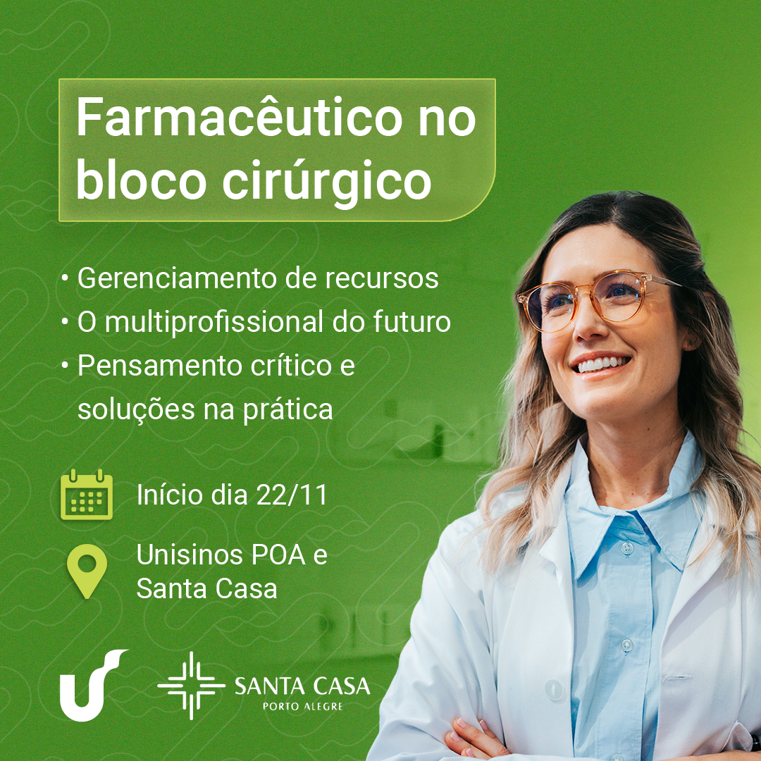 Farmacêutico no Bloco Cirúrgico