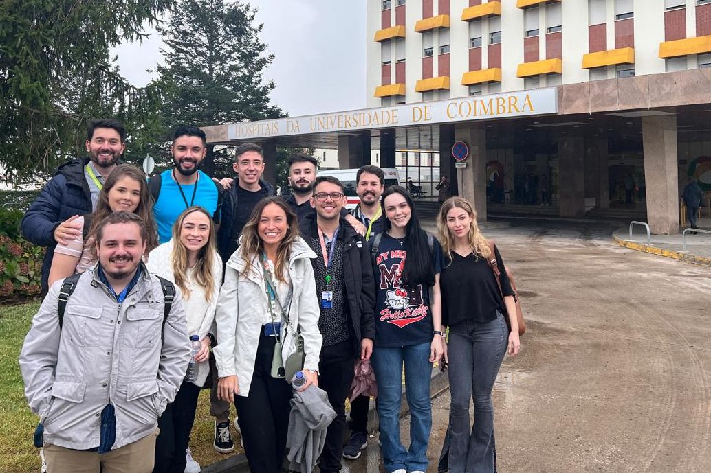 Alunos do curso de Medicina realizam viagem acadêmica a Portugal 