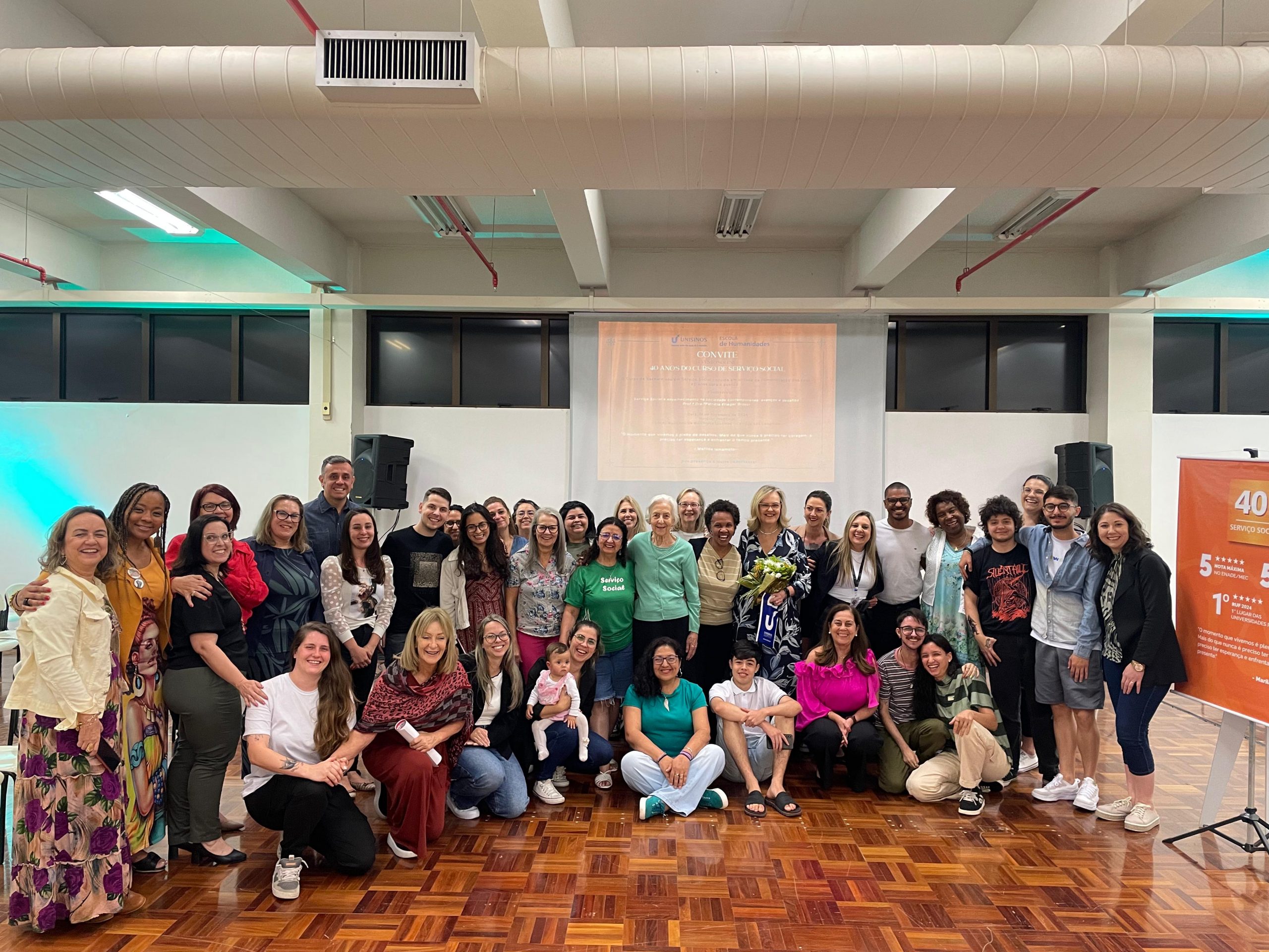 40 anos do curso de Serviço Social da Unisinos