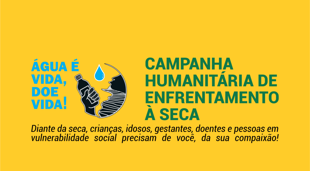 Unisinos apoia campanha humanitária “Água é Vida, Doe Vida”